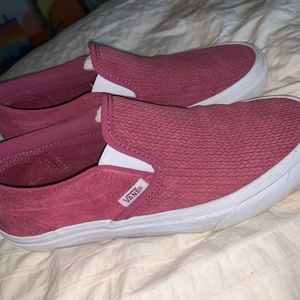 textured slip on vans